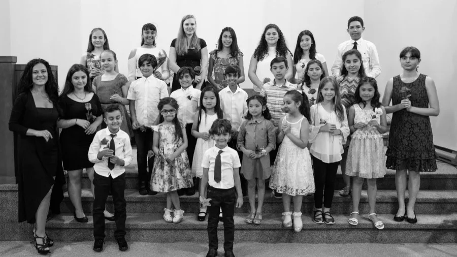 Anahit School of Music class photo 2018